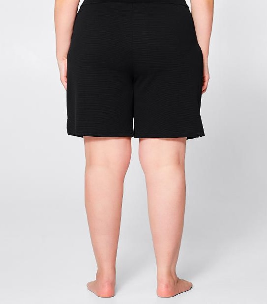 Belle Curve Textured Swim Shorts
