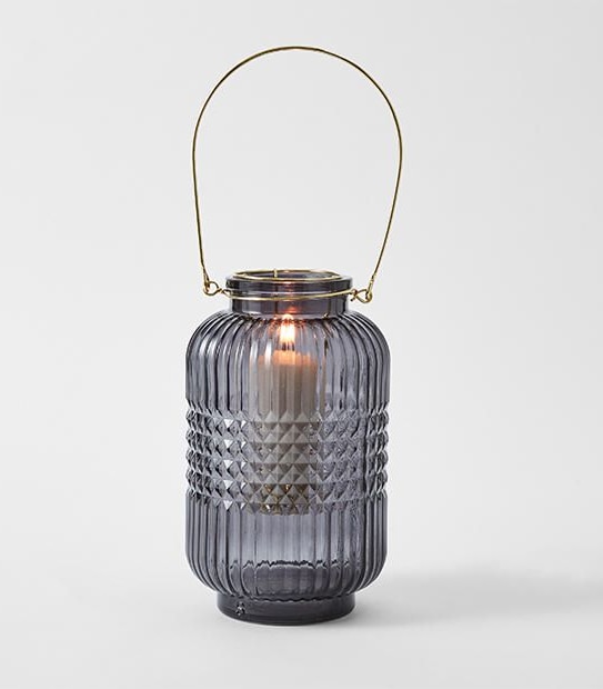 Coloured Glass Lantern