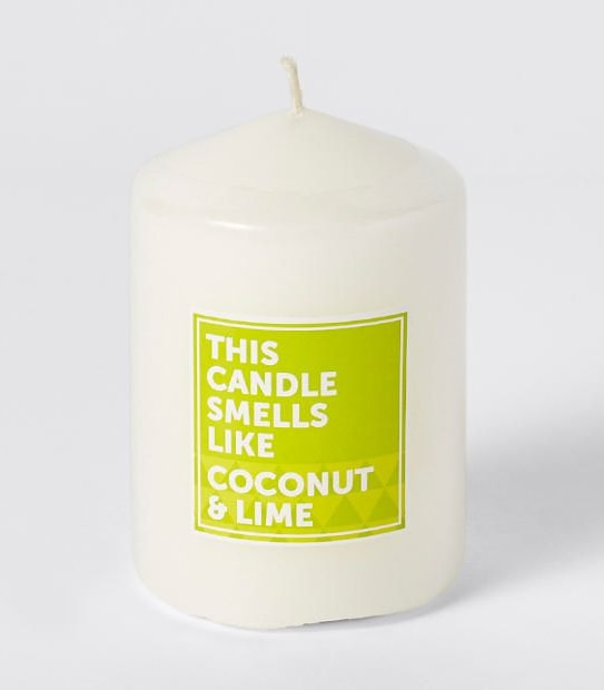 Scented Pillar Candle