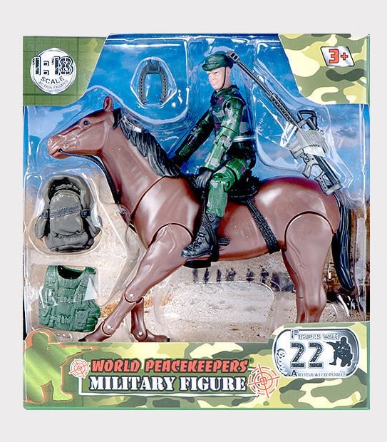 1:18 World Peacekeepers&reg; - Military Figure 77010 Assorted