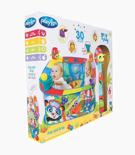 Playgro Pop & Drop Ball Gym
