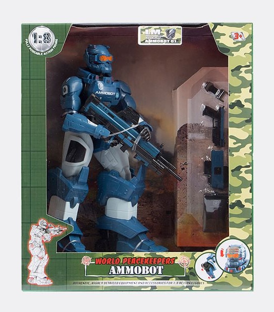 1:8 World Peacekeepers&reg; - Ammobot 81350 Assorted