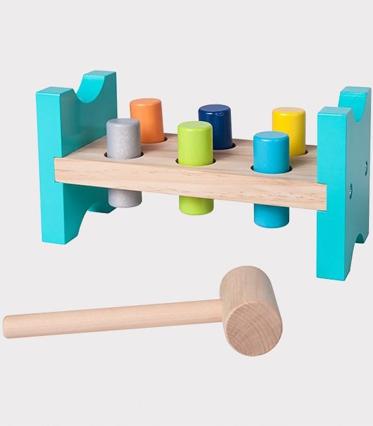 Young Ones My First Wooden Strike Bench