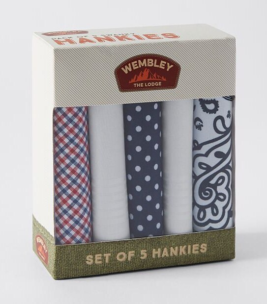 Wembley 5 Pack Hankies
