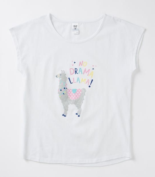 'No Drama Llama'  Jersey Pyjama Set