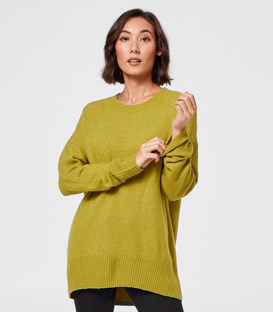 Supersoft Crew Neck Jumper - Golden Olive Green