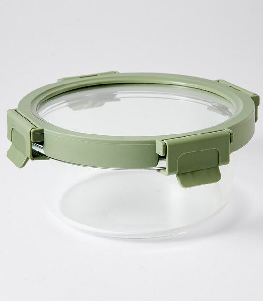 650ml Glass Container with Lid