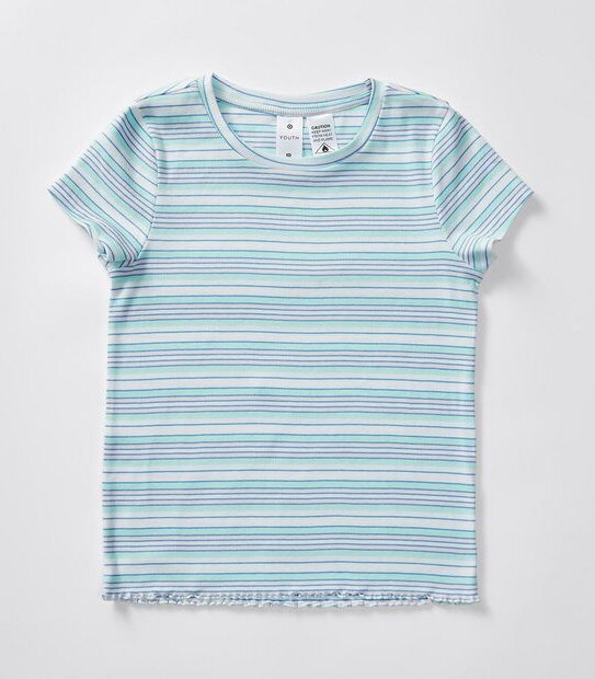 Striped Ribbed Pyjama Set