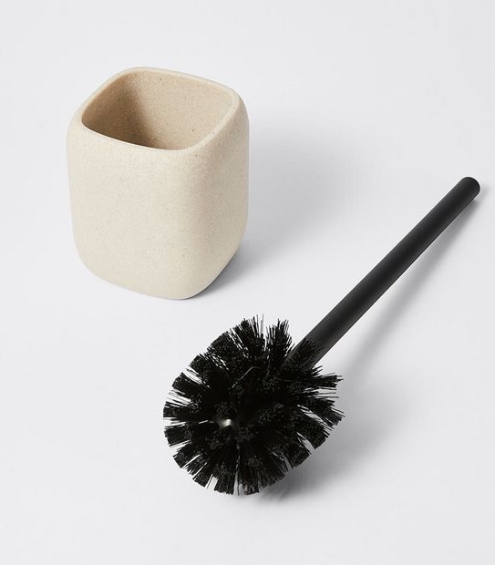 Mason Resin Toilet Brush Holder