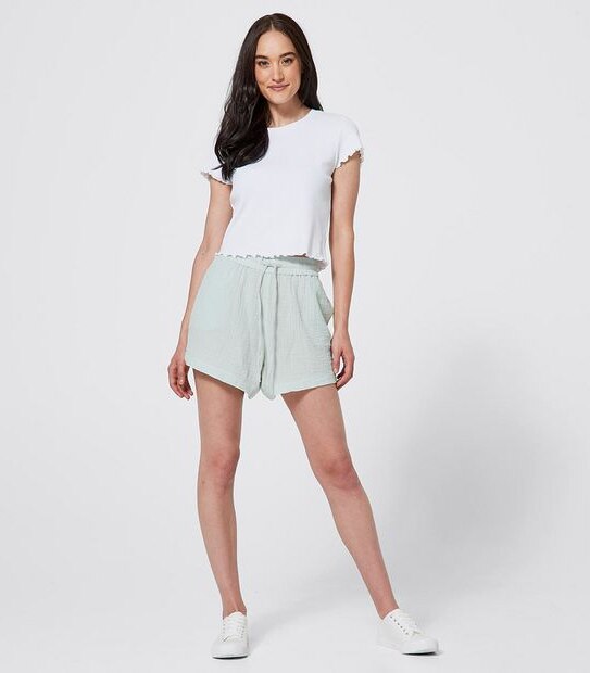 Lily Loves Textured Shorts