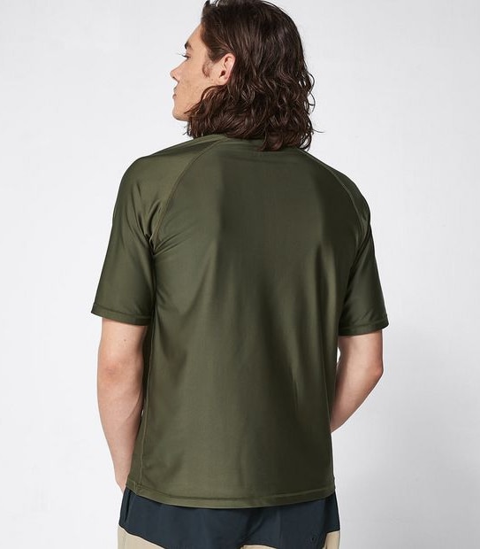 Piping Hot Rash Vest - Khaki