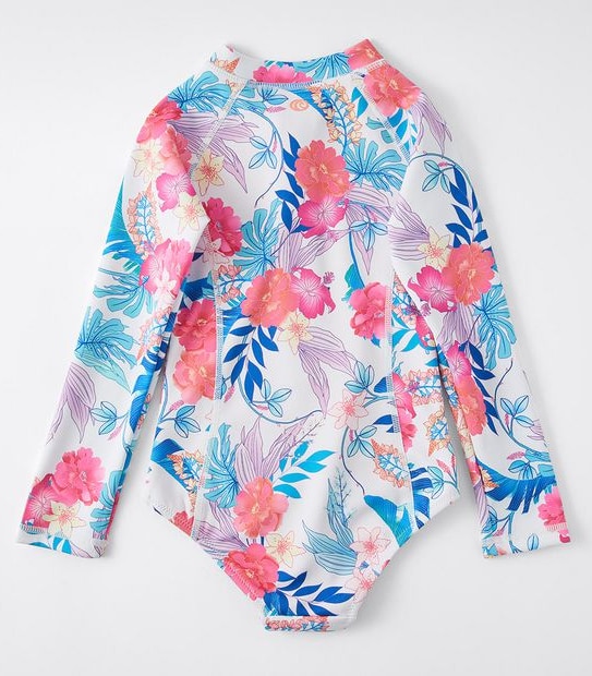 Piping Hot Floral Swimsuit