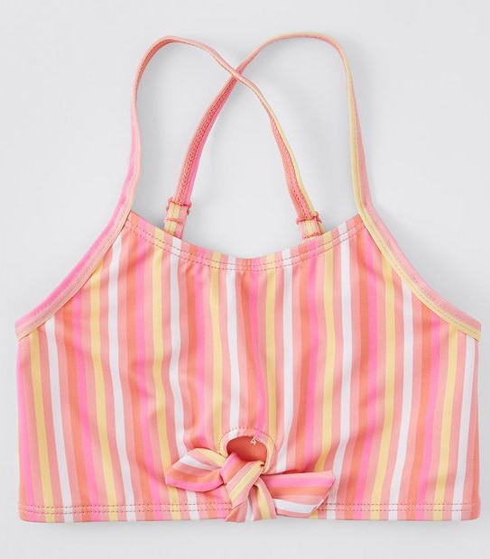 Piping Hot Striped Bikini Set