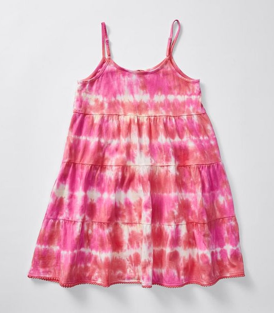 Piping Hot Tie Dye Dress