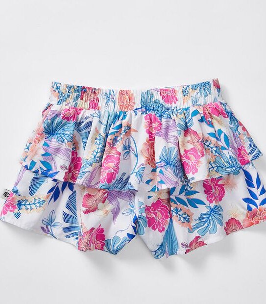 Piping Hot Floral Shorts