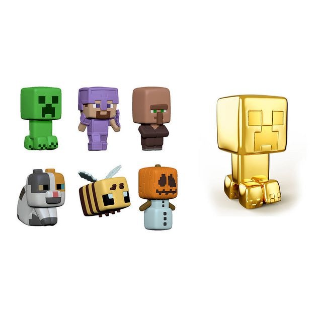 Minecraft mine kit gold creeper best sale