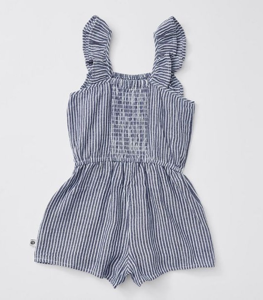 Piping Hot Striped Playsuit