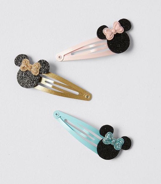 Disney Minnie Mouse Hair Cips 3 Pack