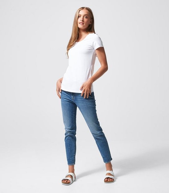Organic Cotton Crew Neck T-Shirt