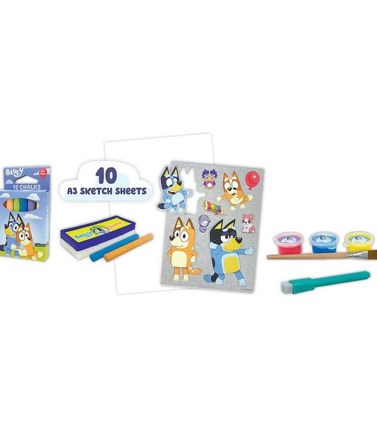 Bluey Double-Sided Art Easel