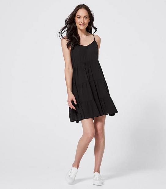 Lily Loves Sleeveless Tiered Mini Dress