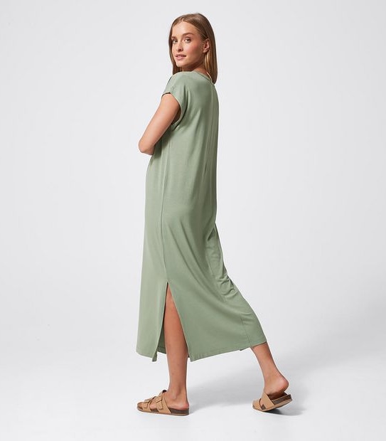 Short Sleeve Knit Shift Dress 5 of 5