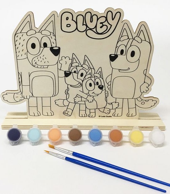 Paint Your Own Bluey Family 