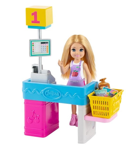 Barbie Chelsea Can Be Snack Supermarket Playset