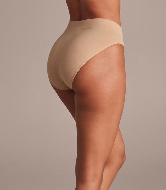 2 Pack Cotton Seamfree High Cut Briefs
