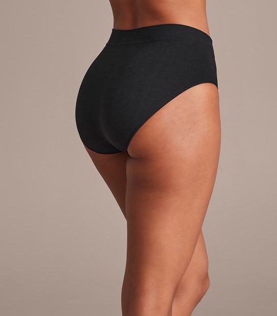 2 Pack Cotton Seamfree Midi Briefs
