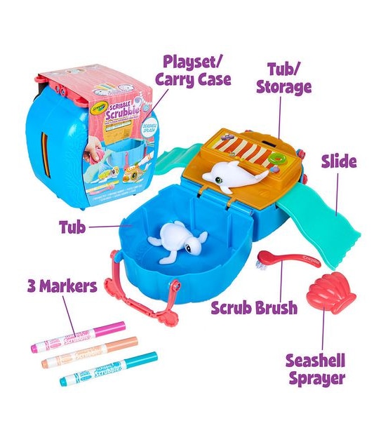 Crayola Scribble Scrubbie Splash Set