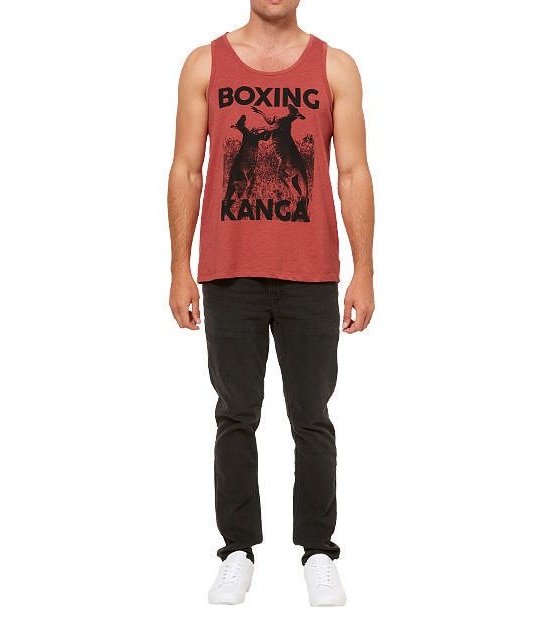 Australia Day Boxing Kanga Tank Top