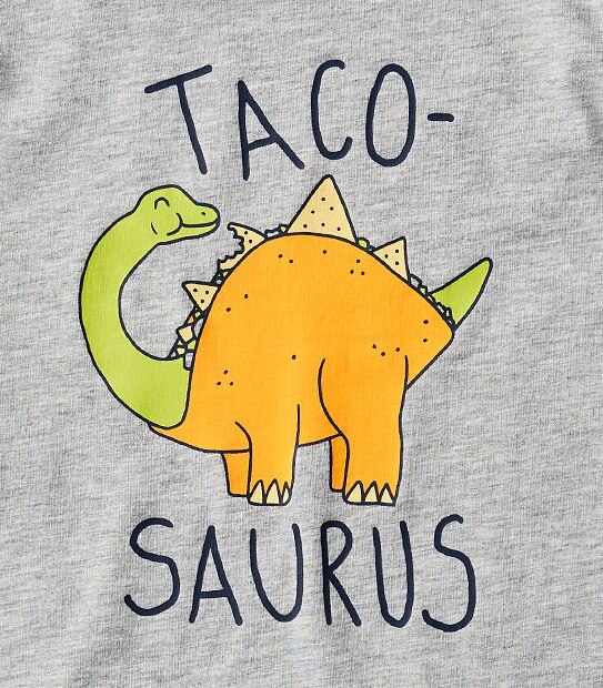 Short Sleeve Taco-Saurus T-Shirt