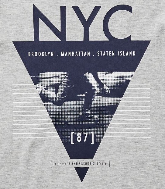 Short Sleeve NYC Skateboard T-Shirt