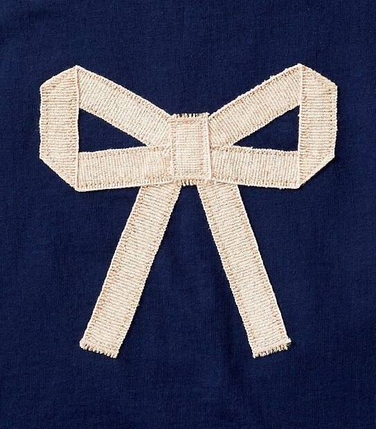 Lace Shoulder Bow Tank Top
