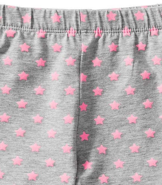 Star Print Bike Shorts