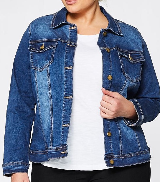 Belle Curve Denim Jacket