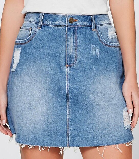 Lily Loves Denim Mini Skirt
