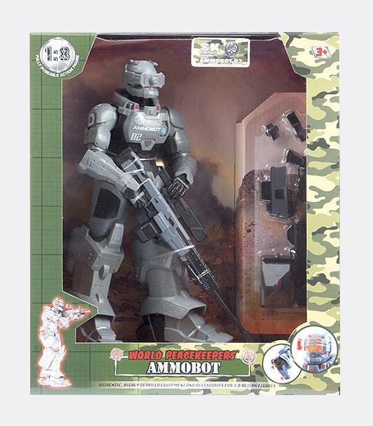 1:8 World Peacekeepers&reg; - Ammobot 81350 Assorted