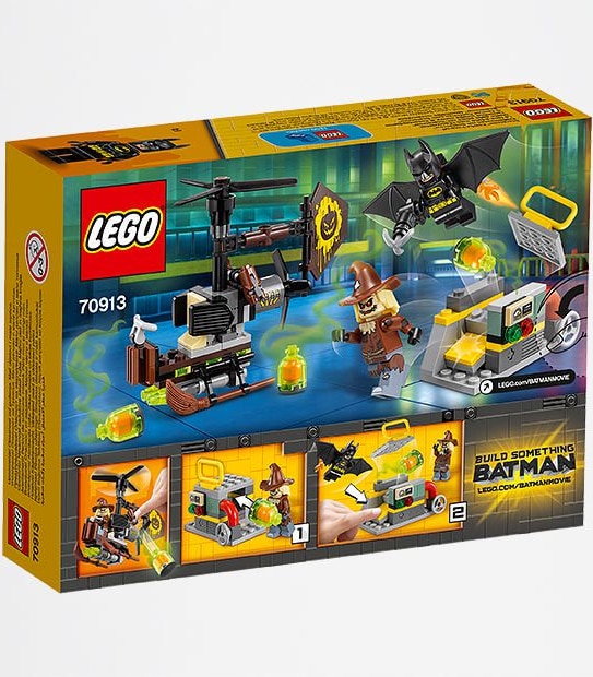 The LEGO&reg; Batman Movie Scarecrow&trade; Fearful Face-Off 70913