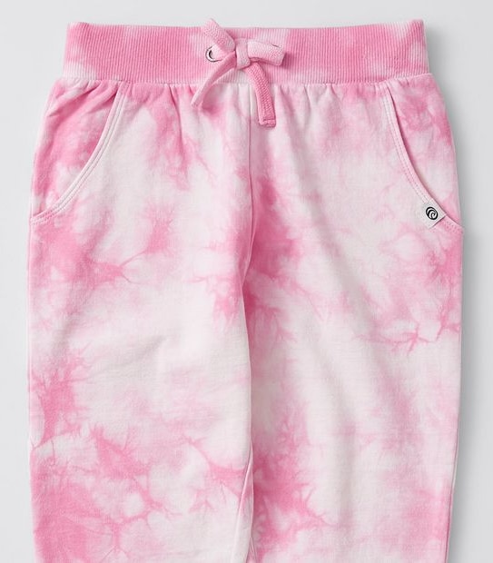 Piping Hot Tie Dye Jogger - Pink