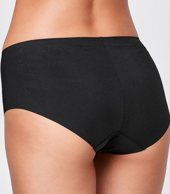 2 Pack Bonded No Show Midi Briefs