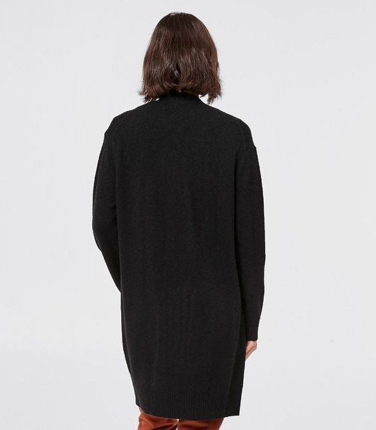 Supersoft Edge To Edge Cardigan - Black