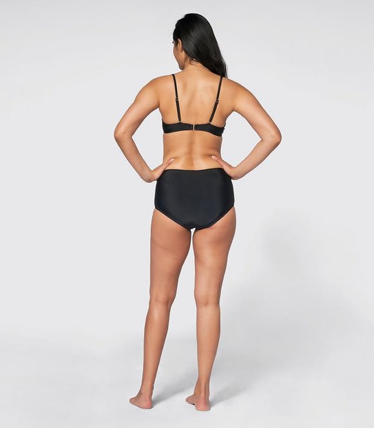 High Waisted Swim Bikini Briefs