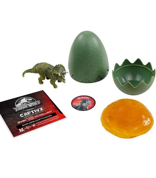 Jurassic World Captivz Original Edition Slime Egg Assorted