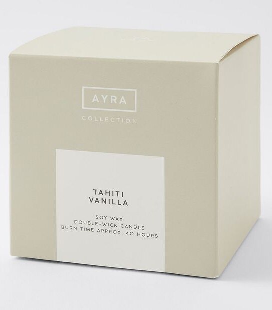 Ayra Double Wick Soy Candle