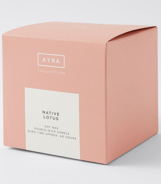 Ayra Double Wick Soy Candle
