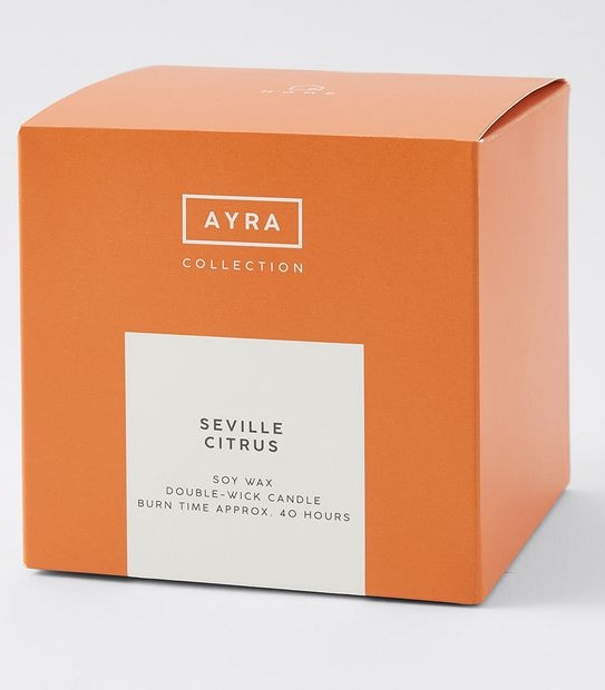 Ayra Double Wick Soy Candle