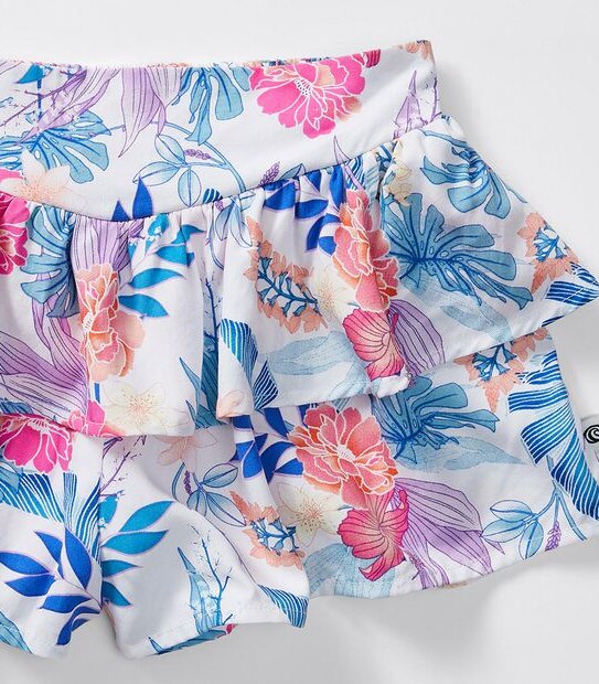 Piping Hot Floral Shorts