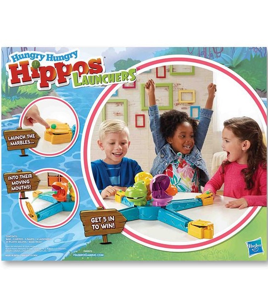 Hungry Hungry Hippos Launchers Game
